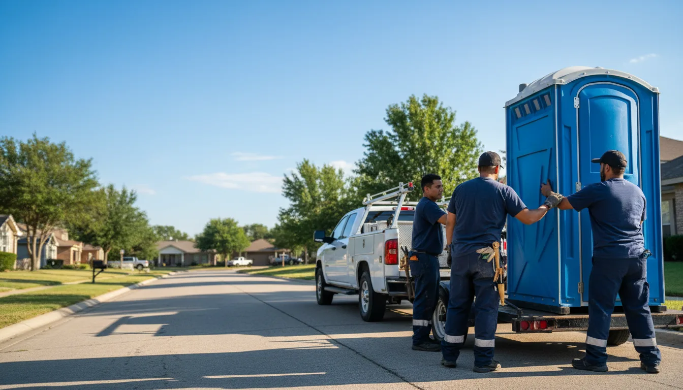 Portable Toilet Rental in Blanchard, LA near me